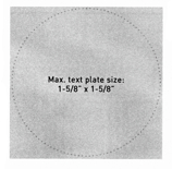 Trodat 9440 Impression Size